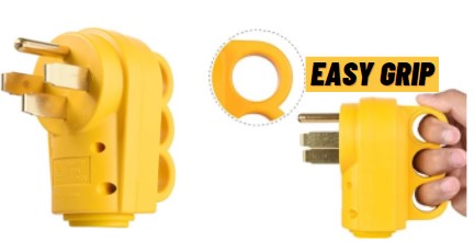 Snowy Fox RV 50 Amp Male Replacement Plug