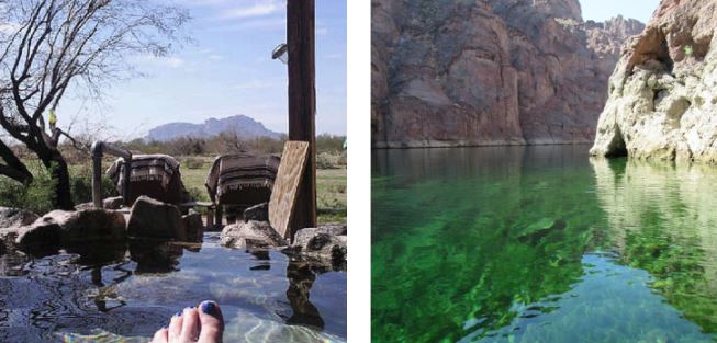 hot springs in Arizona