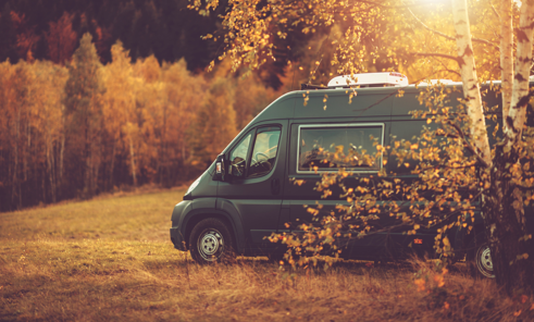 black van boondocking