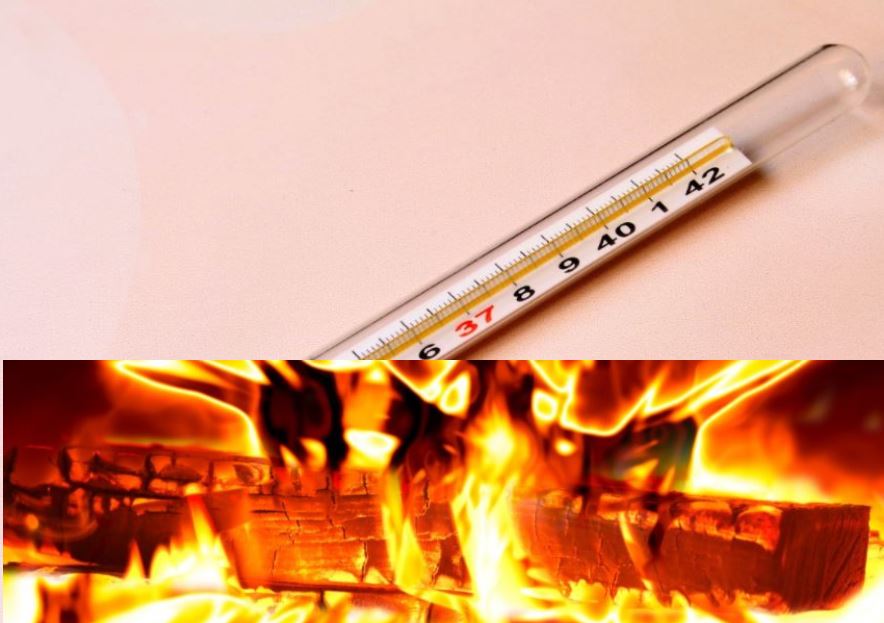 campfire temperature