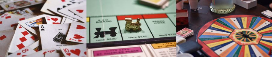 cards and board games
