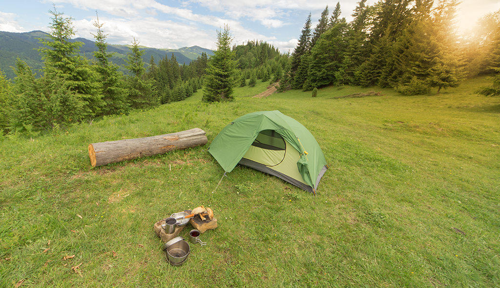 campsite in colorado