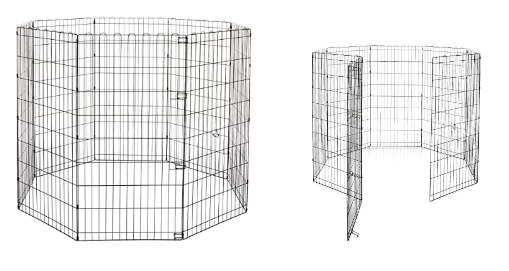 amazon basics Portable Camping Dog Fence