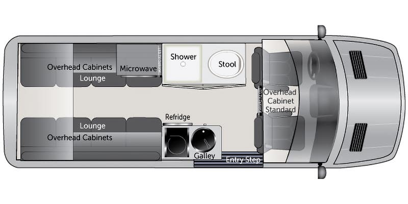 2019 AMERICAN COACH PATRIOT floorplan