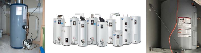 types of water heaters