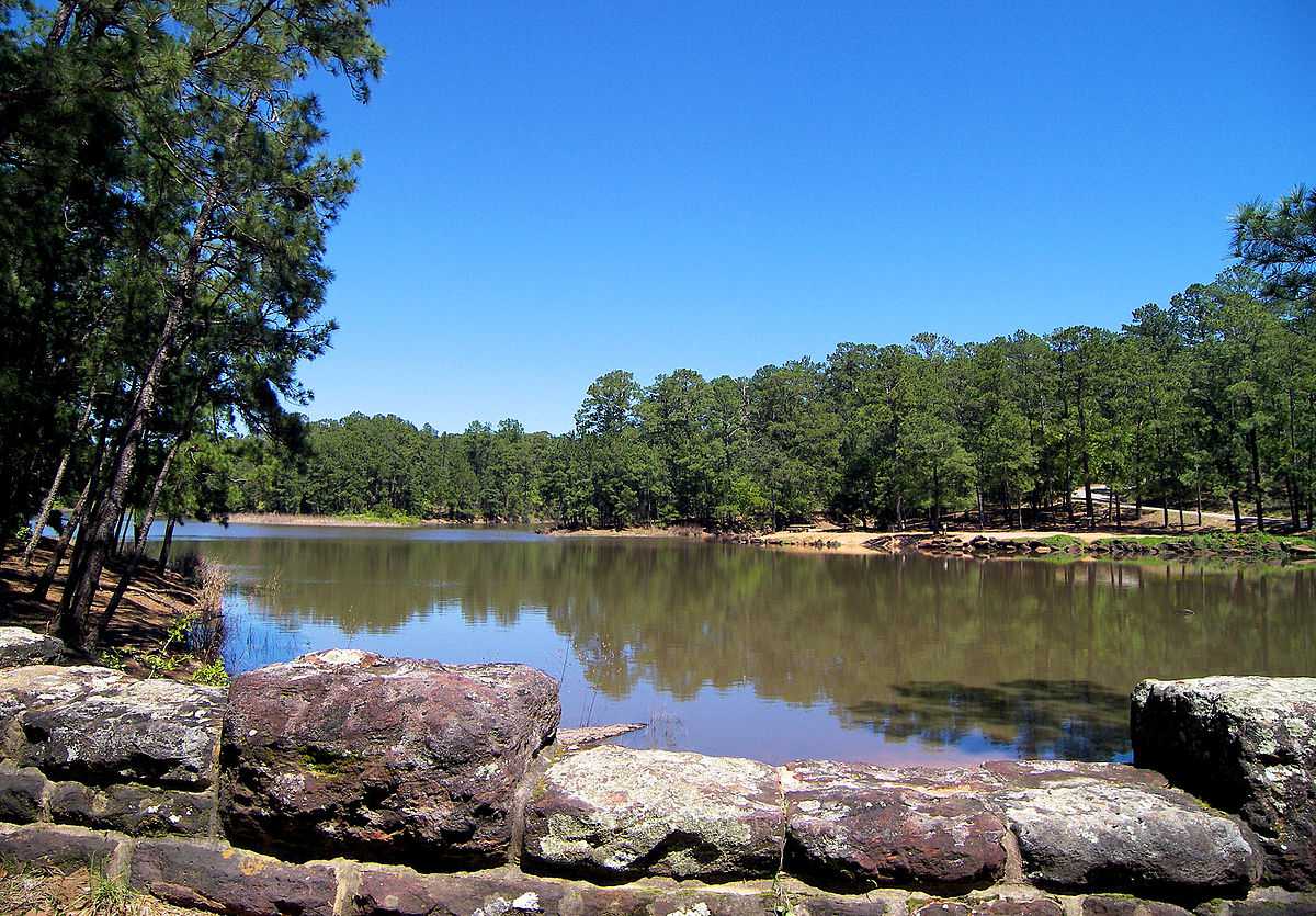 Lake at Bostrop State Park