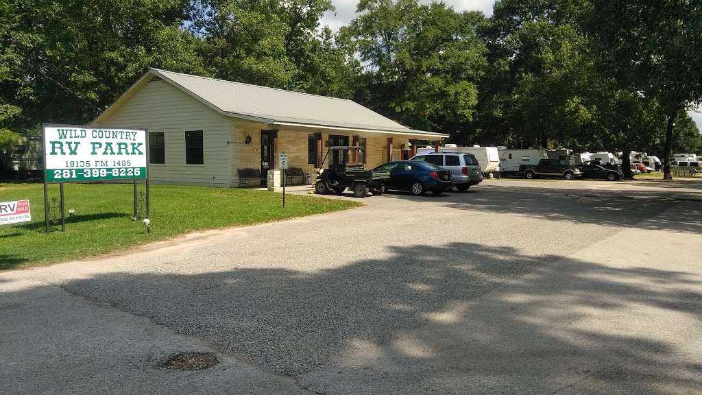 WILD COUNTRY RV PARK AND MH COMMUNITY entrance