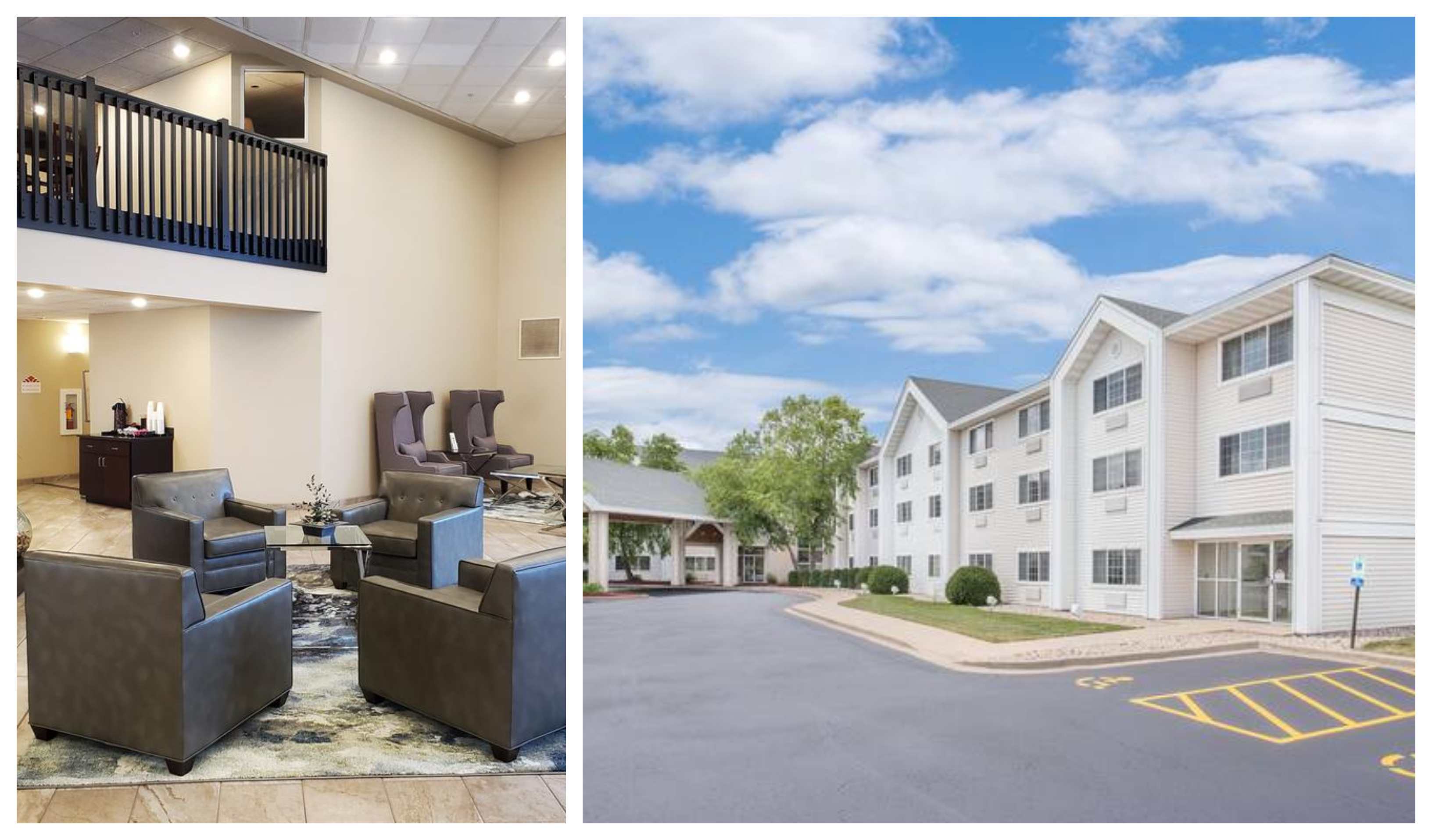 Hawthorn Suites by Wyndham Oshkosh interior and exterior