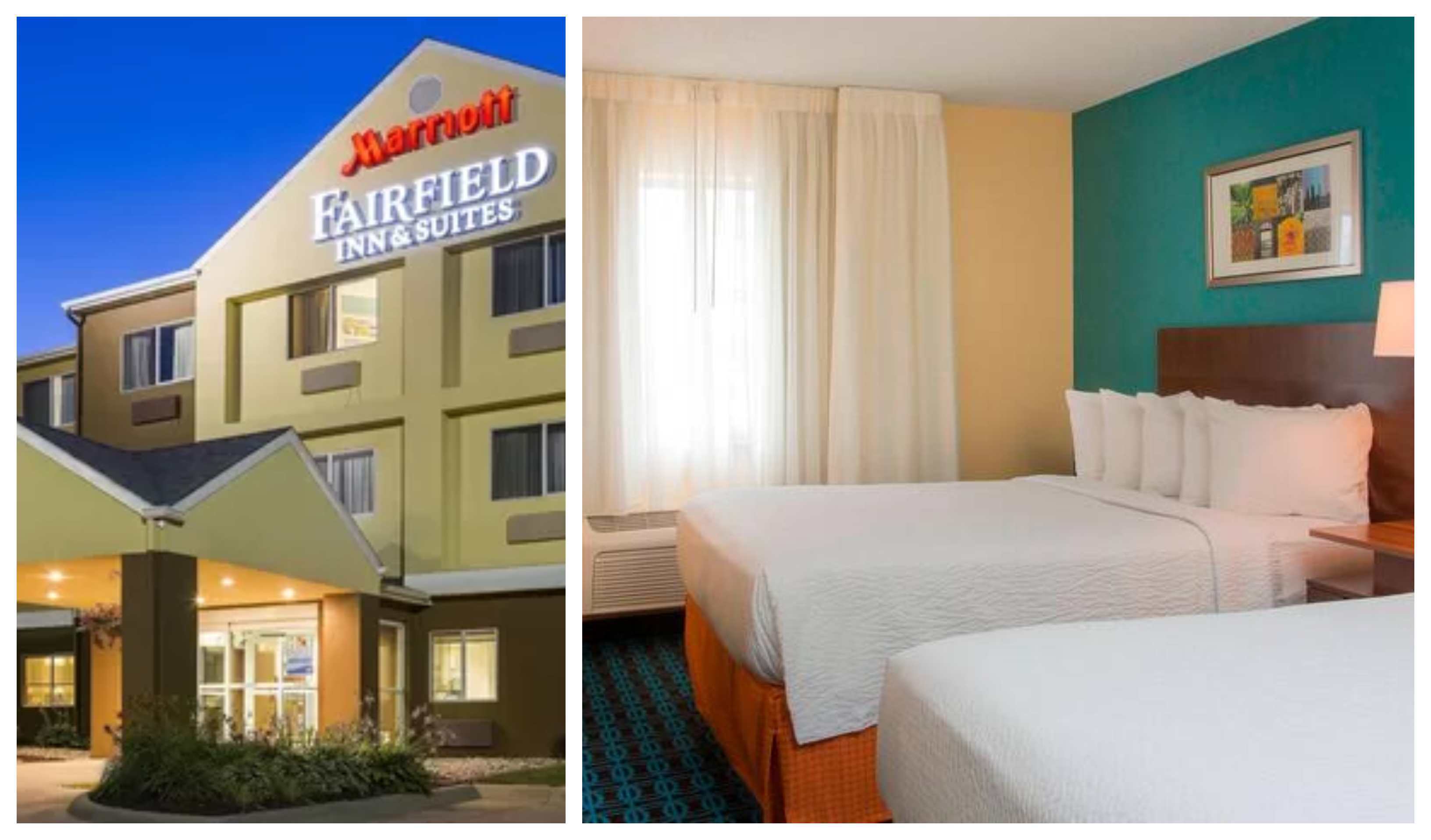 Fairfield Inn & Suites interior and exterior