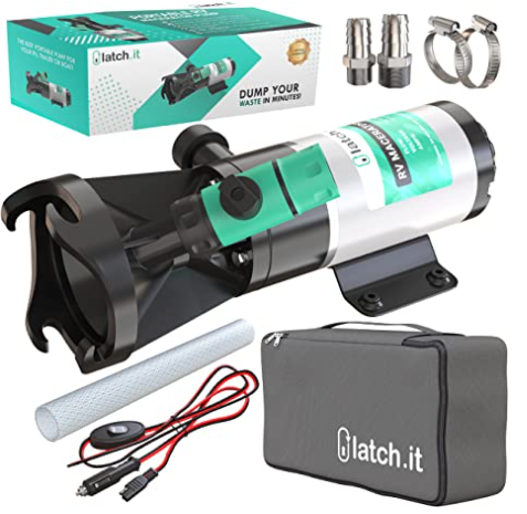 LATCH.IT 12V Quick-Release Macerator