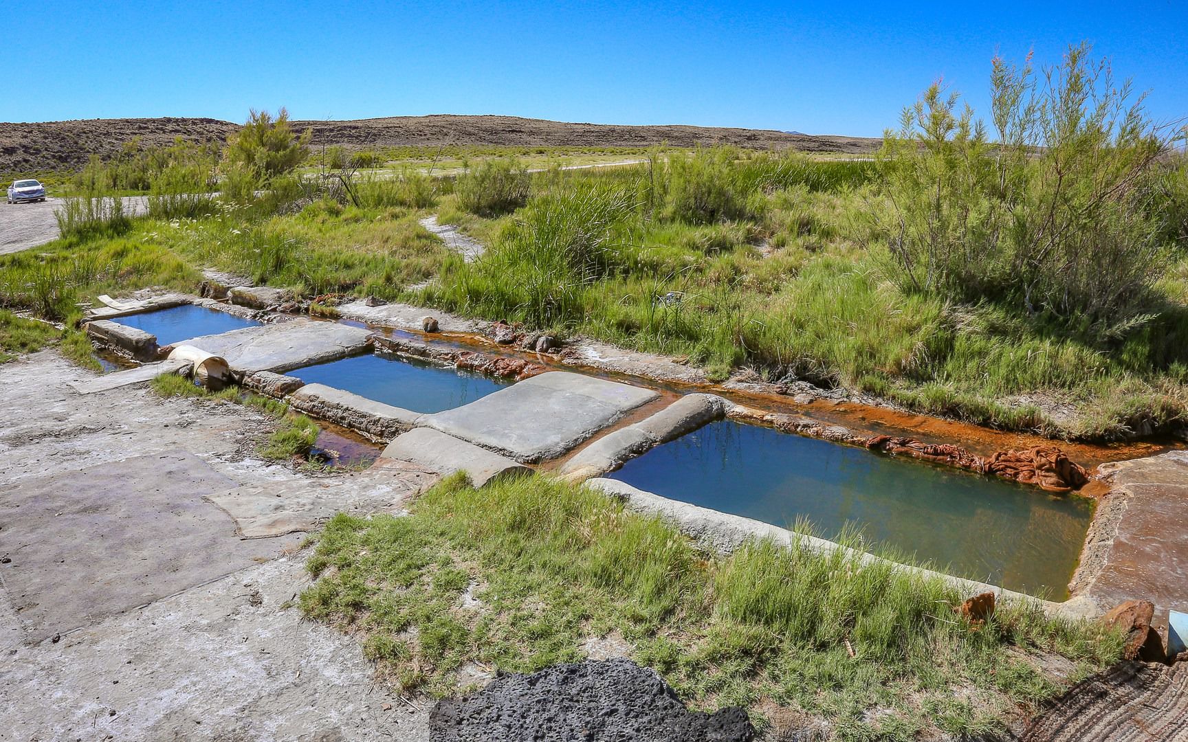 view of the Baker Hot Springs