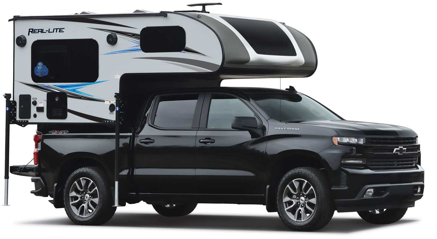 silverado truck camper