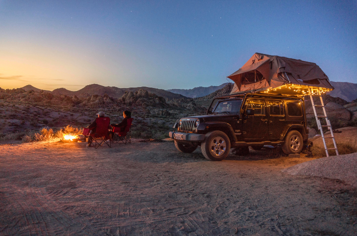 Backcountry camping in Virginia