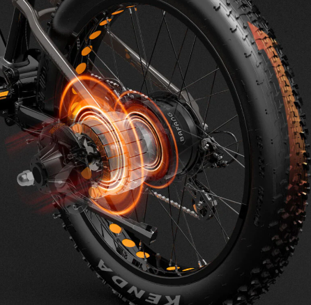 Powerful 750W Bafang Motor