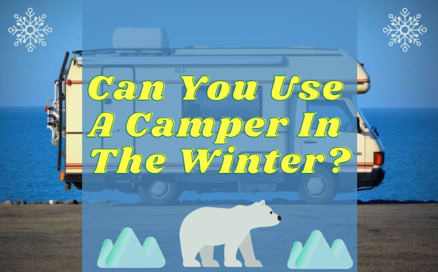 winter camper camping