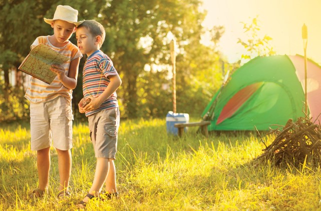 family camping