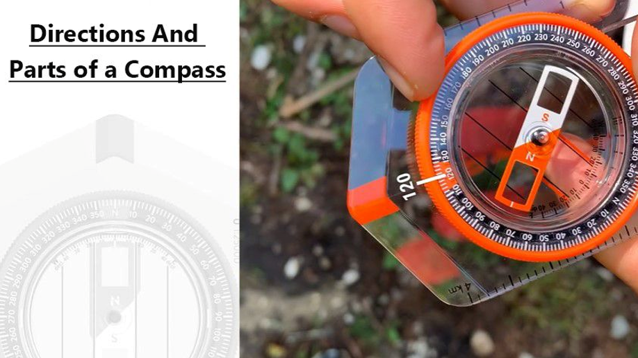directions and parts of a compass