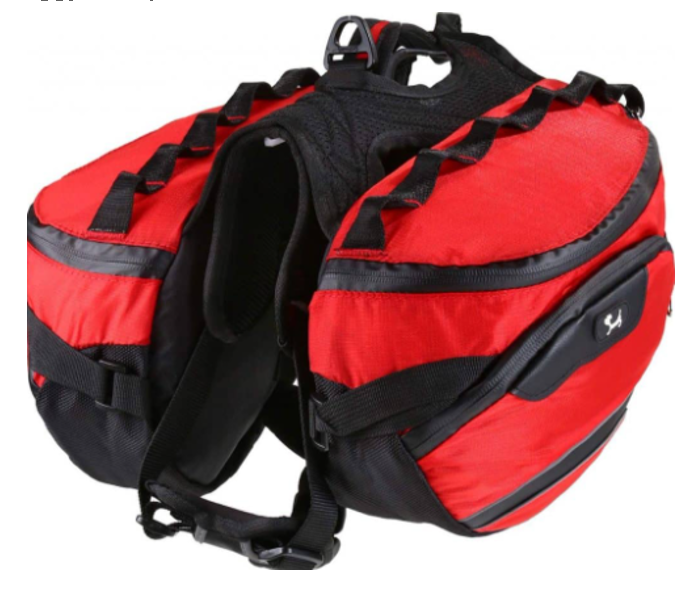 bedding and tarp for camping with dogs