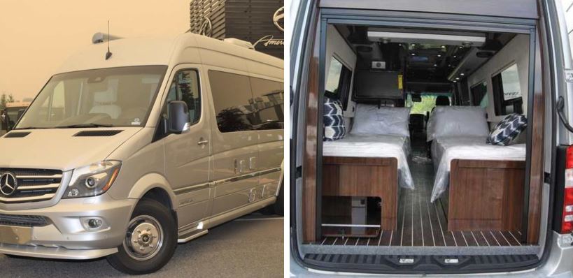 Roadtrek CS exterior and interior