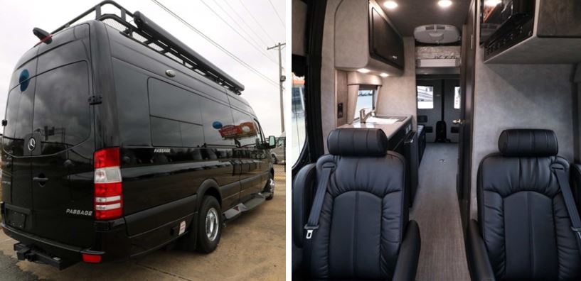 Midwest Automotive Design Passage 170 Ext MDP4 Lounge interior and exterior