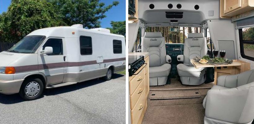 Winnebago Rialta 22QD exterior and interior