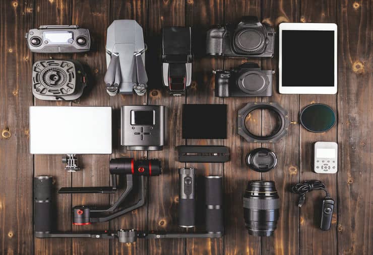 photography gear for camping