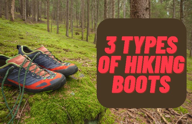 one pair of hiking boot