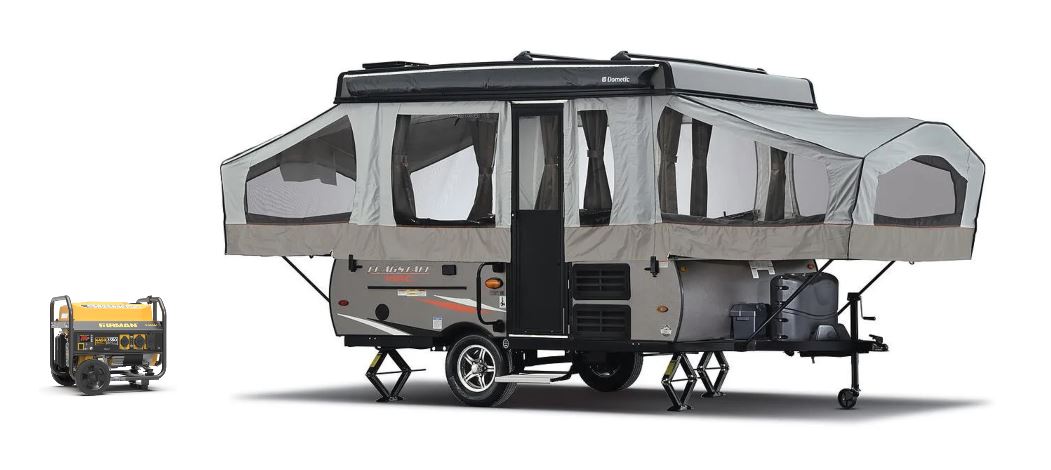 pop up camper with generator