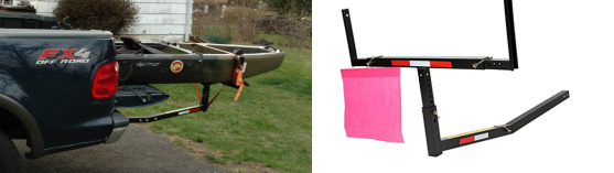 ECOTRIC Pick Up Truck Bed Hitch rack