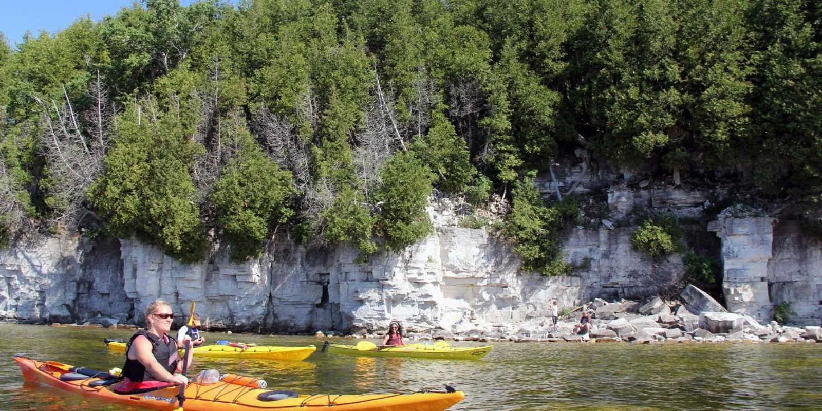 Death's Door Bluff Kayak Tour