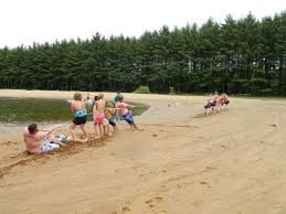 Crowd at lakewoods campground