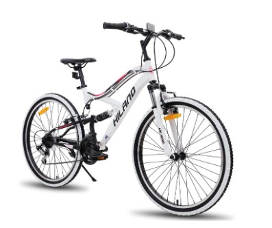 Hiland Full Suspension Mens Mountain Bike