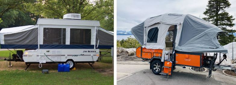 lightweight pop up campers