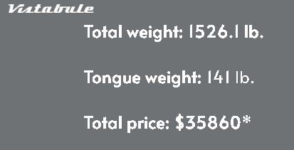 Vistabule price