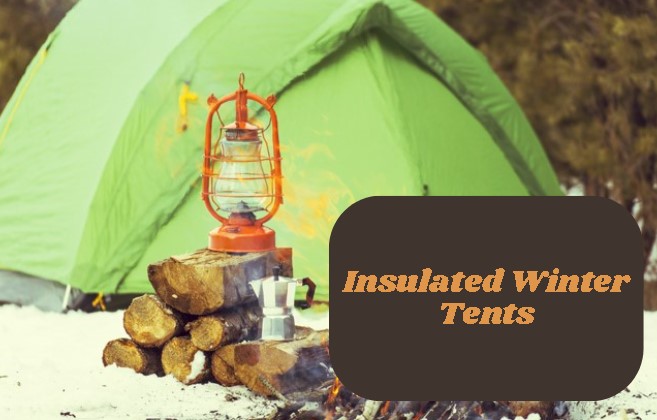 green insulated winet tent